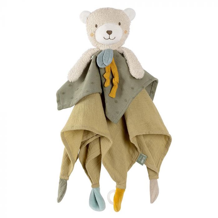 Fehn Nature Bear Comforter, made with Bio Cotton
