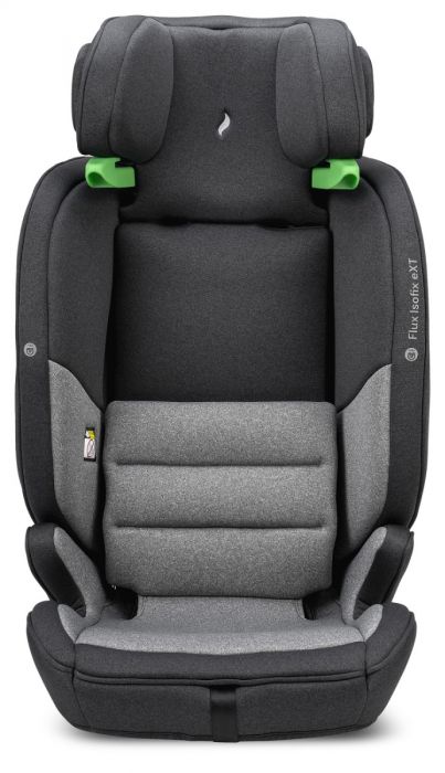 Osann Flux Isofix eXT i-Size Booster Seat - Secure Full Harness Up to 6 Years & 23 kg with NEW Sensor for Easy Installation - Universe Grey - Image 12