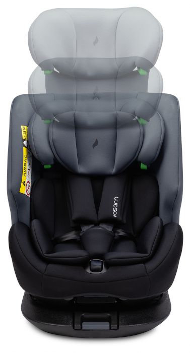 Osann One 360 i-Size Rotating Car Seat With ISOFIX, Group 0+/1/2/3 Rear & Forward Facing (Birth To 11 Years) - Nero - Image 11