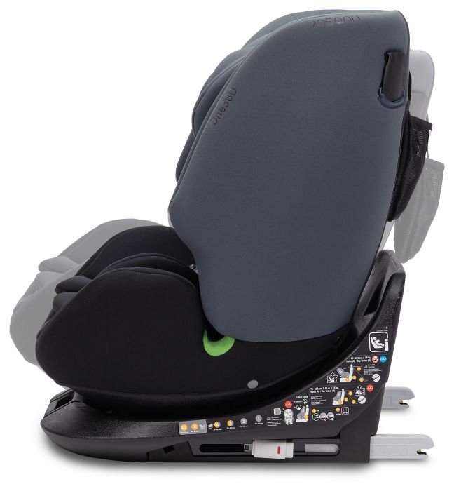 Osann One 360 i-Size Rotating Car Seat With ISOFIX, Group 0+/1/2/3 Rear & Forward Facing (Birth To 11 Years) - Nero - Image 4