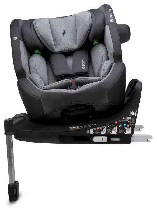 Osann One 360 SL R129 i-Size Car Seat - Grey - Image 4