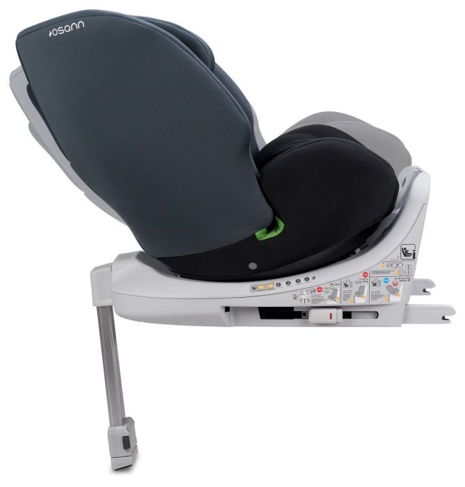 Osann Four 360 i-Size Rotating Car Seat With ISOFIX, Group 0+/1/2/3 Rear & Forward Facing (Birth To 11 Years) - Nero - Image 5