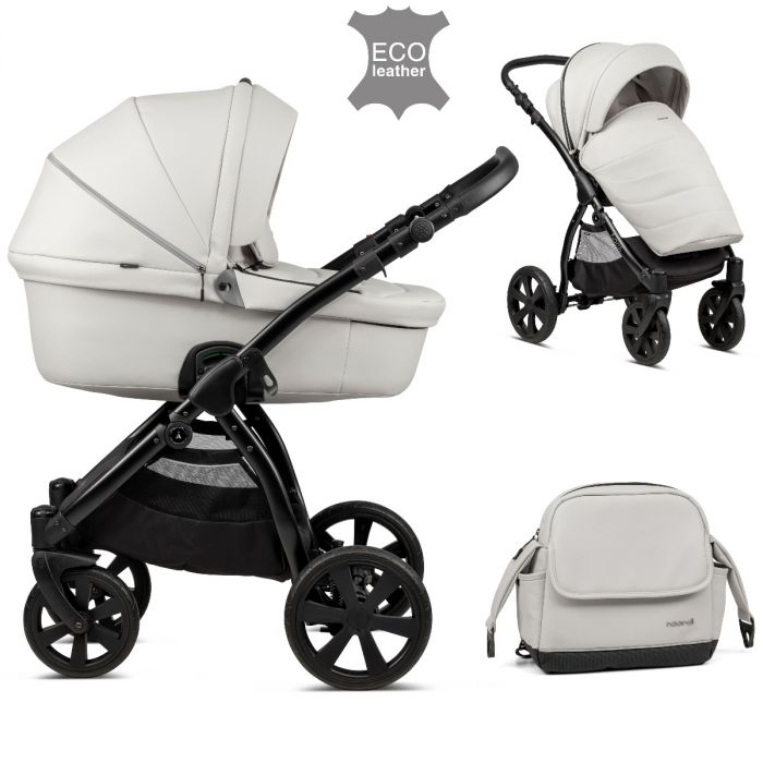 Noordi FJORDI 3 IN 1 Travel System - Leather Finish Cloud - Image 5