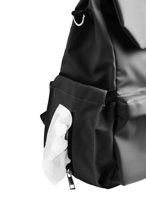 Tineo Casual Deluxe Changing Backpack – Black - Image 2