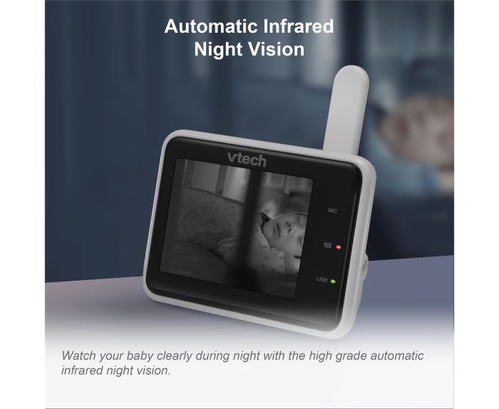 VTECH RM2751 2.8" Full HD Smart Video Baby Monitor - Image 5