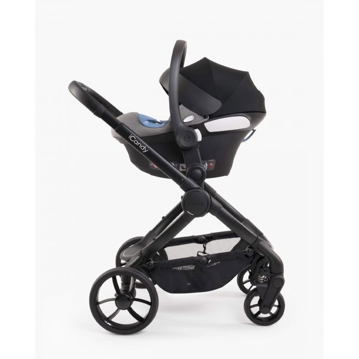 iCandy Peach 7 Combo Pushchair Complete Bundle, Black Edition - Image 5
