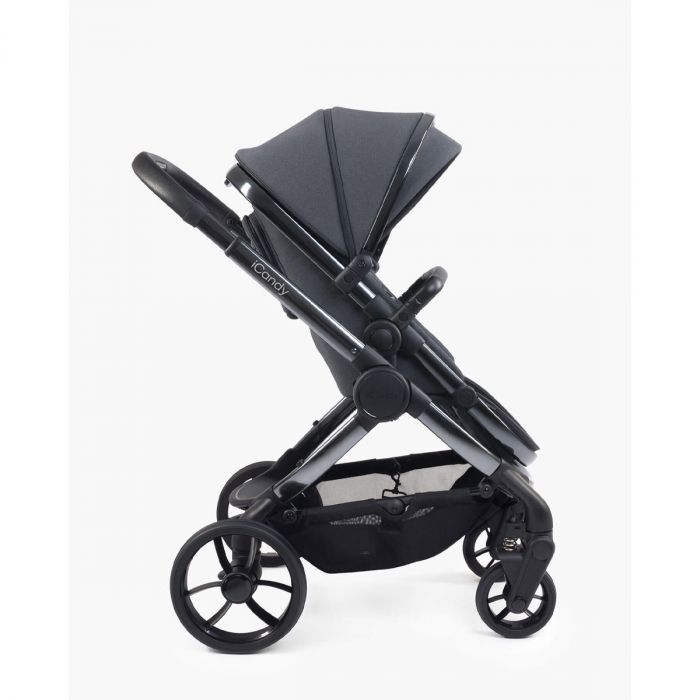iCandy Peach 7 Combo Pushchair Complete Bundle, Dark Grey - Image 4