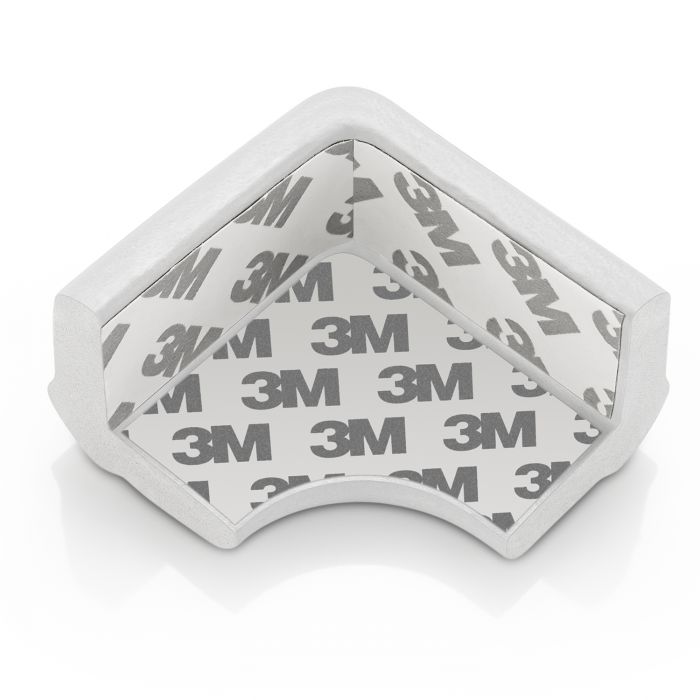 Soft Bite-Resistant Corner Cushions 4 pk - White - Image 14