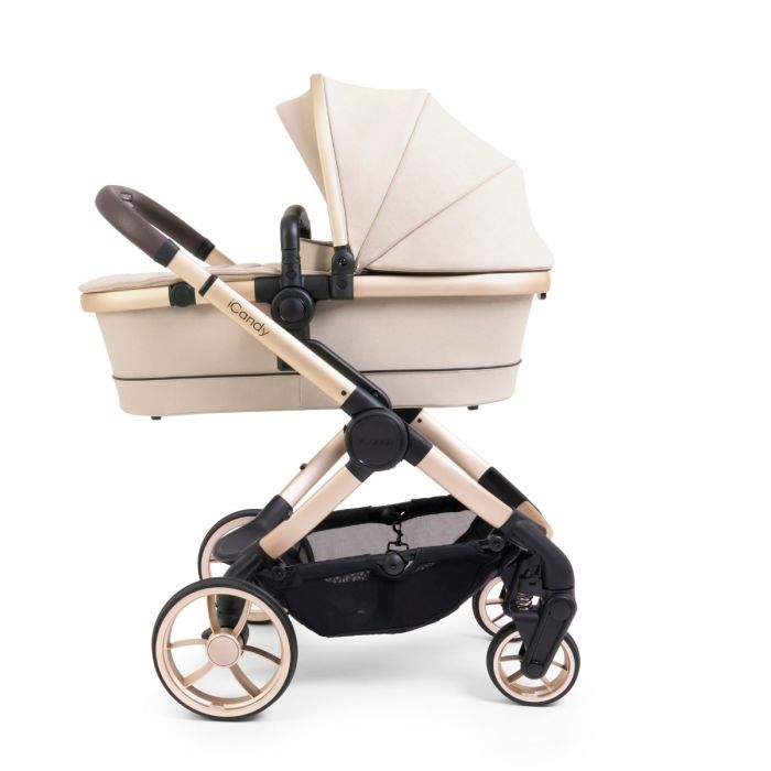 iCandy Peach 7 Combo Blonde Pushchair Complete Bundle, Biscotti - Image 3