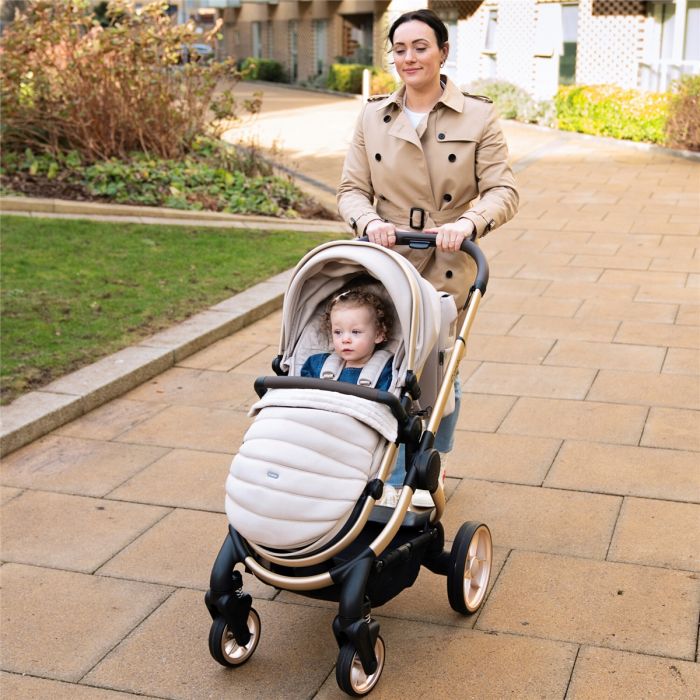 iCandy Peach 7 Combo Blonde Pushchair Complete Bundle, Biscotti - Image 10