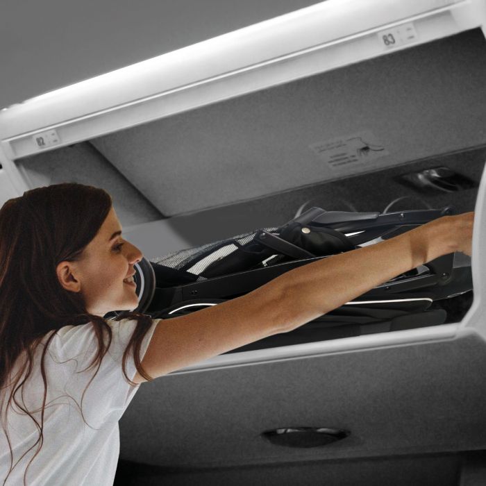 Asalvo Tumbuctu Compact Stroller - Black - Image 5