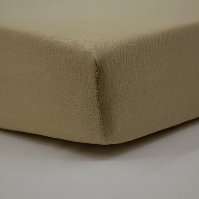 Little Band 2-Pack Baby Cot Fitted Sheets – 120 x 60 cm – Beige & Wheat – 100% Cotton - Image 5