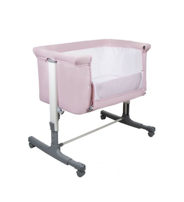 Asalvo Calm Co-Sleeper Crib - Pink - Image 2