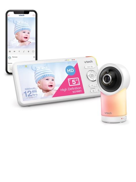 VTech Smart Video RM5766HD 5 inch WiFi Pan & Tilt Baby Monitor - Image 7