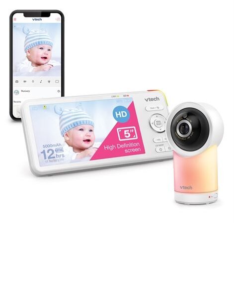 VTech Smart Video RM5766HD 5 inch WiFi Pan & Tilt Baby Monitor