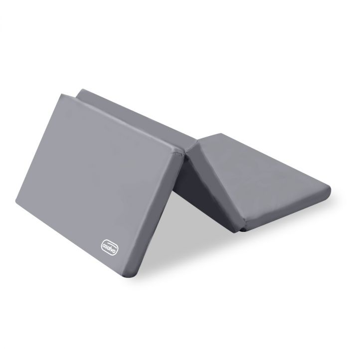 Asalvo Grey Foldable Travel Cot Mattress - Image 2