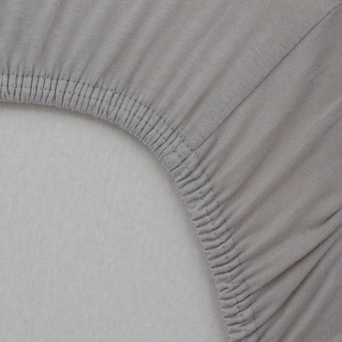 Little Band 2-Pack Baby Cot Fitted Sheets – 120x60cm – Beige & Grey – 100% Cotton - Image 5