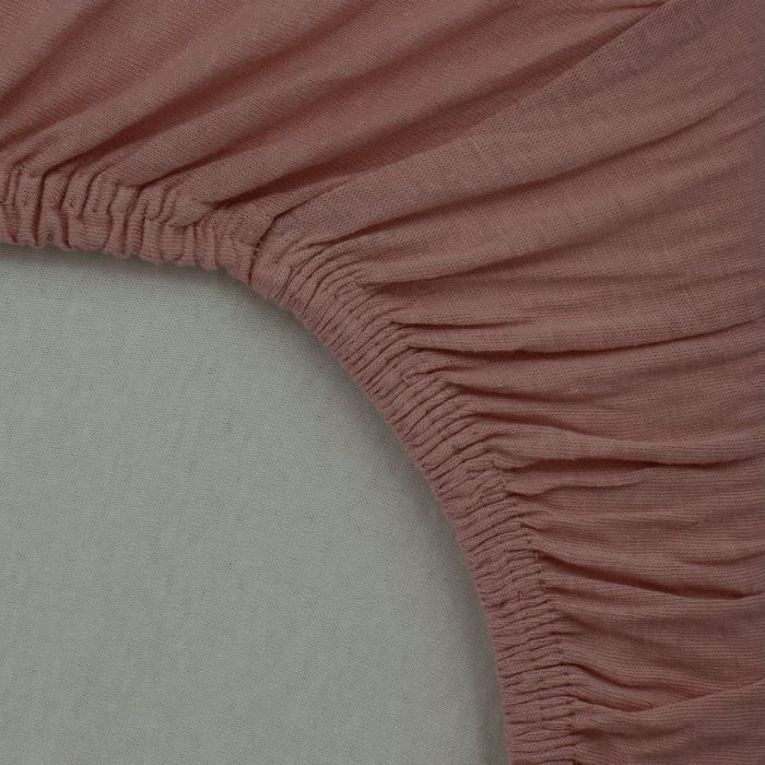 Babycalin 40x80 cm Baby Fitted Sheet – 100% Cotton – Fits Prams, Co-Sleepers & Moses Baskets – Pink - Image 4