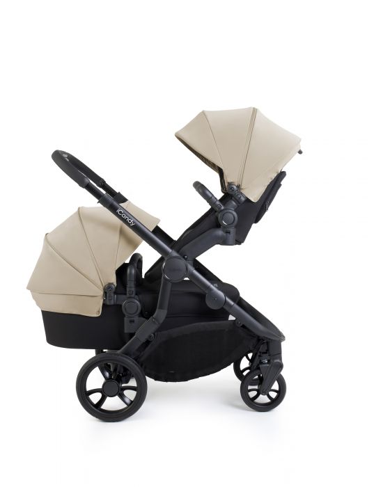 Orange 4 Pushchair Bundle Jet - Latte - Image 3