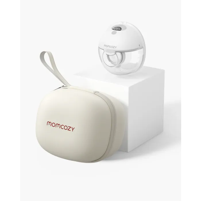 Momcozy All-in-one Single M5 Wearable Breast Pump - Painlessly Pump (+ 1 free box of Thermobaby Breast Pads) - Image 9