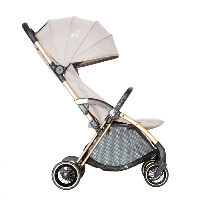 Asalvo Plis Plas Lightweight Travel Stroller (Birth to 15 kg) - Beige - Image 2