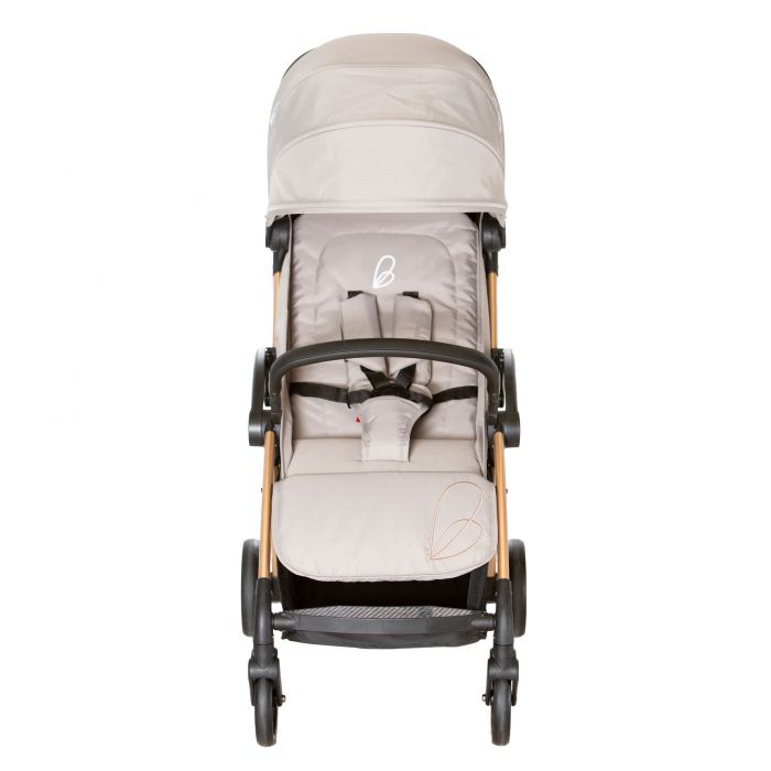 Asalvo Plis Plas Lightweight Travel Stroller (Birth to 15 kg) - Beige - Image 3