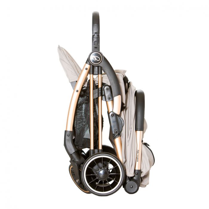 Asalvo Plis Plas Lightweight Travel Stroller (Birth to 15 kg) - Beige - Image 5