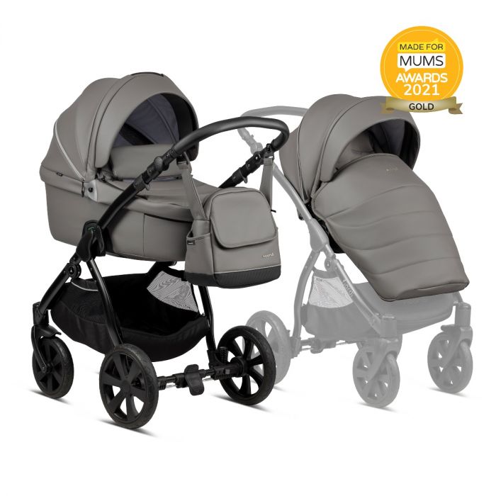 Noordi FJORDI 3 IN 1 Travel System - Leather Finish Graphite - Image 6