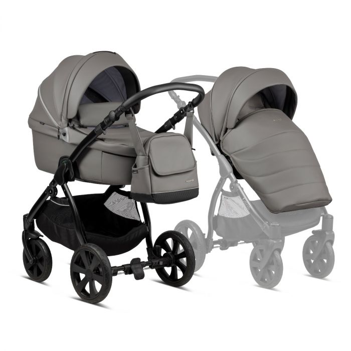 Noordi FJORDI 3 IN 1 Travel System - Leather Finish Graphite - Image 7