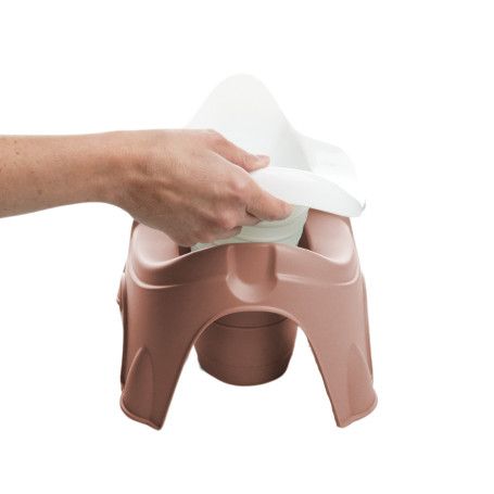 IDEO Training Potty – Comfortable & Practical with Removable Bowl - Pink - Image 3